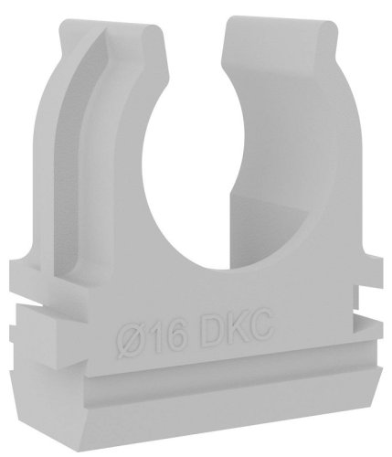 Клипса для гофры DKC Express Д=16 серый (уп. 100шт) картинка
